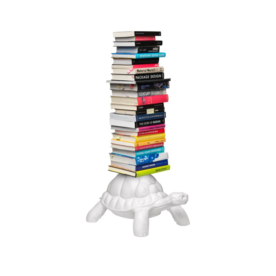 Qeeboo Turtle Carry Bookcase | 20 disponibili Clearance