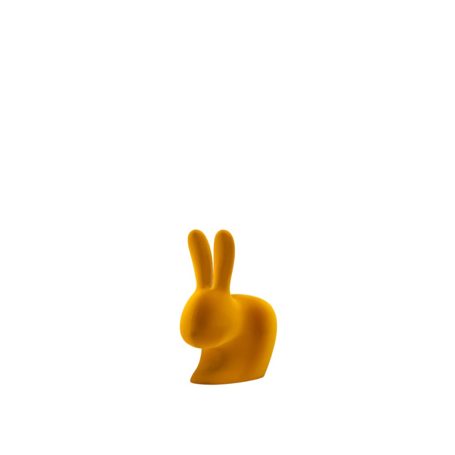 Qeeboo Rabbit Xs Bookend Velvet Finish | 20 disponibili New