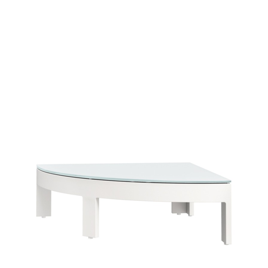 Janus Et Cie Matisse Tavolo Angolare Top Vetro | In stock Wholesale