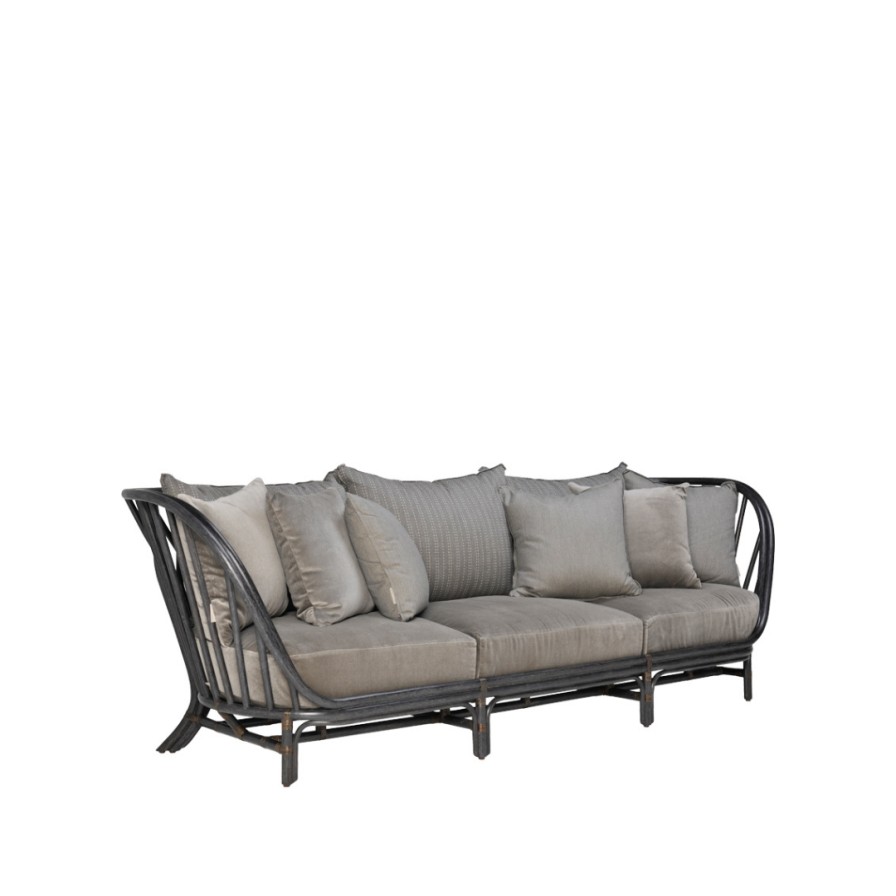 Janus Et Cie Kyoto Rattan Divano 3 Posti | In stock Best